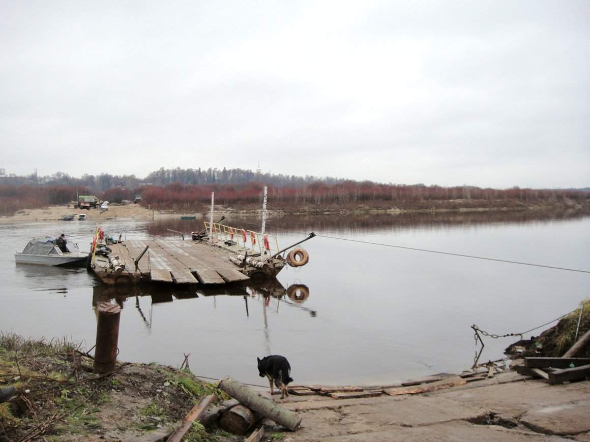 Паром через Унжу