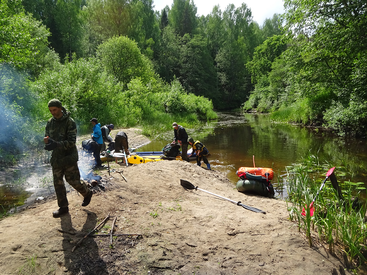 Чухломский район, река Воча