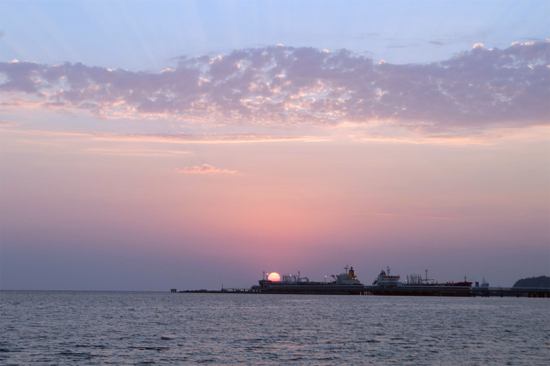 Закат в Туапсе